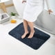 thumbnail image 5 of Cateissary 3x Pedestal de baño ecológico, tapa de inodoro suave y absorbente, fácil de limpiar e instalar, moderno Juegos de accesorios de baño rojo, 5 of 6