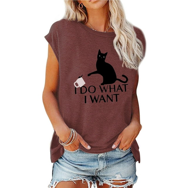 CHGBMOK Hauts Grande Taille pour Femmes Aguichant Mode Décontractée T-Shirts Imprimés Amples Col Rond Manches Courtes Décontractées Hauts d'Été Plage en Solde