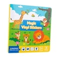 thumbnail image 1 of Libro de pegatinas para niños Libro educativo temprano, regalos para niños, herramienta de aprendizaje interactivo, libros de juguetes tranquilos para Escena animal, 1 of 8