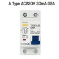 thumbnail image 1 of Rcb Rcb RCD Type A/AC RCBO DPNL Disjoncteur à Courant Résiduel, 1 of 7