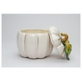 thumbnail image 5 of 21074 Fine Ceramic Thanksgiving Harvest White Pumpkin Cookie Candy Jar, 6-5/8" L, 5 of 5