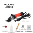 thumbnail image 2 of 1500W Adjustable Heavy Duty Electric Shearing Clipper for Shaving Fur Wool in Sheep, Goats, Cattle, and Other Farm Livestock Pet ,Premium High Carbon Steel Blade, 2 of 6
