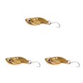 thumbnail image 4 of Sonducket Kit de cucharas para trucha, aparejos de pesca, señuelo de pesca tembloroso, Mini cebos de para carpa de agua dulce, lubina dorada 3g Type1 NO1, 4 of 6