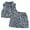 Blue, variant on Tween Girls Casual Outfits Denim 2 10 Years Old formal Lapel Top Skirt Boys and Girls Outfits,Blue,Size 11 -12 Years