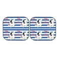 thumbnail image 7 of Xecao Bulldog Friend for Foldable Car Sun Shades (2-Pack) offer sun protection with an easy-fold design for convenient windshield shading., 7 of 7