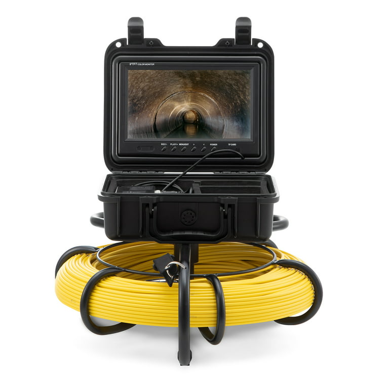 BENTISM Sewer Camera Pipe Inspection Camera 9-inch 720p Screen