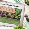thumbnail image 4 of Outsunny 8x2x1ft Raised Garden Bed Large Galvanized Elevated Planter Box, 4 of 10