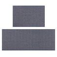 thumbnail image 4 of MeyJey Kitchen Rug Set 2 Piece, Non Slip Kitchen Floor Mats Machine Washable Mats for Home Floor and Living Room,Blue, 4 of 12