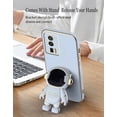 thumbnail image 5 of Compatible with Redmi K60 Case Silicone TPU Plating, Xiaomi Redmi K60 Phone Case Cute Astronaut Pattern Cover with Stand for Women Girls (Blue), 5 of 14