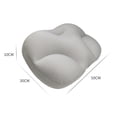 thumbnail image 2 of Norbi 3D Pillow Sofa & Bed Positioner Ergonomic Pillows Different Softness and Coziness Free Sleeping Comfortable Relax Head Neck Back Support Machine Washable, 2 of 3