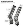 thumbnail image 2 of Susaid Husky Print Thermal Winter Socks for Men and Women, Warm Crew Hiking Socks, for Boots and Outdoor Activities, 2 of 6