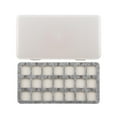 thumbnail image 2 of Elodie Tapis de Rangement pour Perles 21 Compartiments Planche à Perles pour Bijoux Petits Objets Charmes Gris, 2 of 8