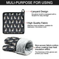 thumbnail image 7 of Jack Russell Terrier Kitchen Oven Mitt and Pot Holder Sets 2 Pcs for Baking, Cooking and Grilling, Heat Resistant Up To 392 °F, 7 of 7