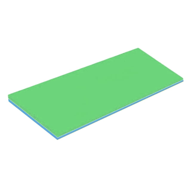 Wweixi Water Floating Mat Pool Float Raft Mattress Lounge for Party Outside Outdoor Green Blue