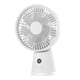 thumbnail image 5 of Ventilador de mesa pequeño, ventilador de escritorio, ventilador de mano silencioso y ligero de 5 velocidades, ventilador eléctrico para pescar, mujer blanco, 5 of 8