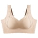 thumbnail image 4 of Ropa interior de gran tamaño para mujer, pecho grande, llamativo, tallas pequeñas, súper planas, sin aros de acero, sin marcas, sujetador Naked Sense para cubrir el pecho, 4 of 5