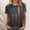 Gray, variant on AOOCHASLIY American Flag Star Women Tops Women's Summer Casual Crewneck Short Sleeve T-Shirts Flag Print Fit Basic Tops Tees Blouses