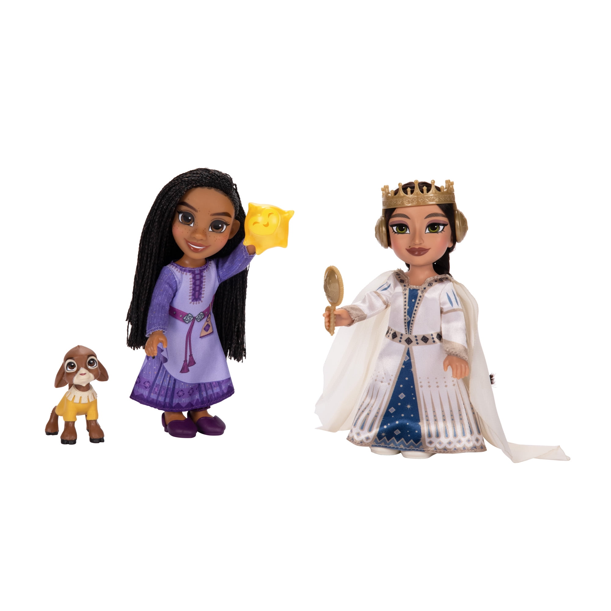 Disney Wish Asha & Queen Amaya 6 inch Petite Doll Gift Set