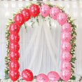 thumbnail image 1 of YAOMOBB Wedding Ballon Party Balloons Set 12 inch Love Heart Pattern Leak proof Eye catching Party Decoration, 1 of 4