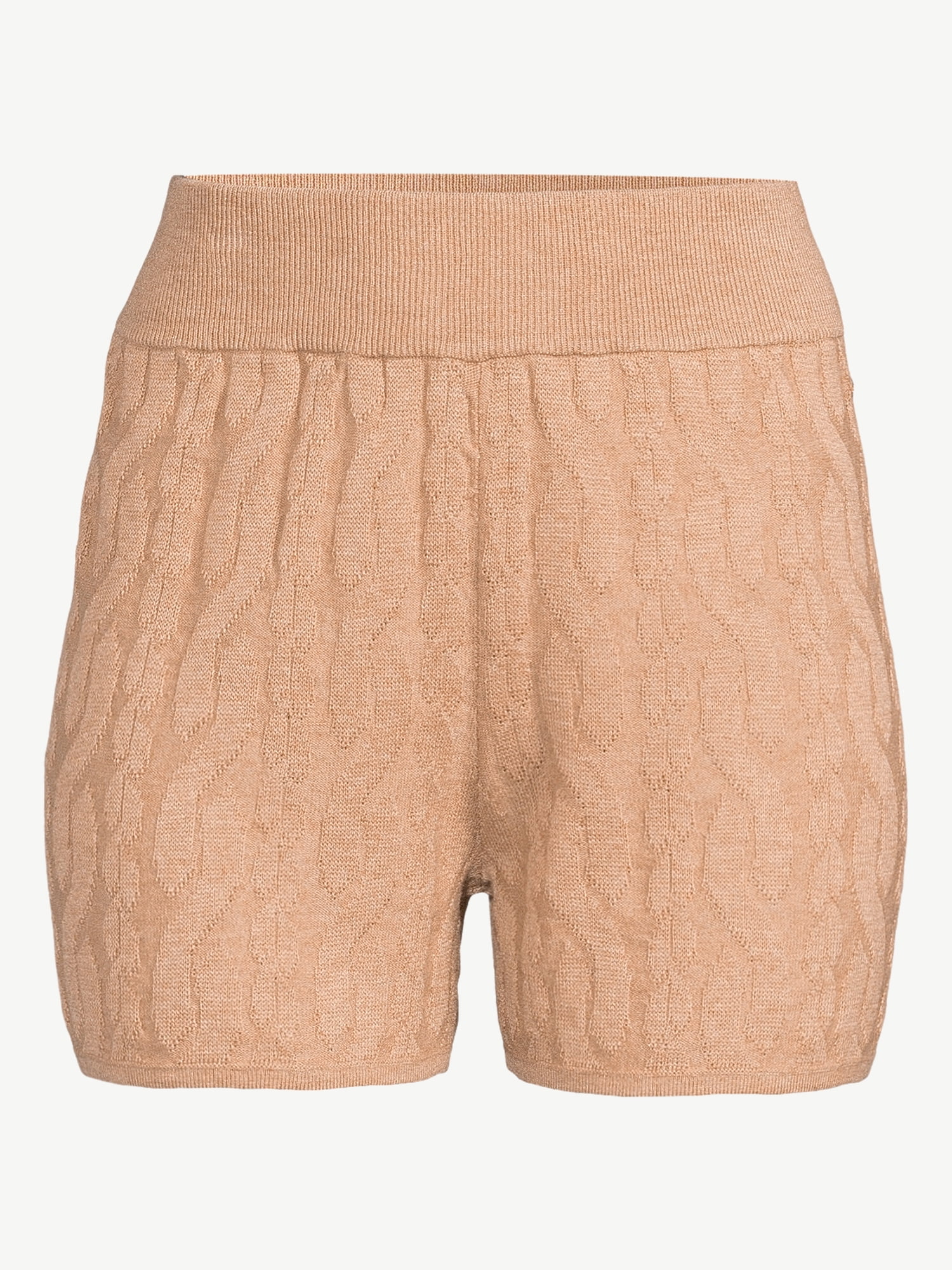 Sofia Intimates by Sofia Vergara Women's Cable Knit Lounge Shorts