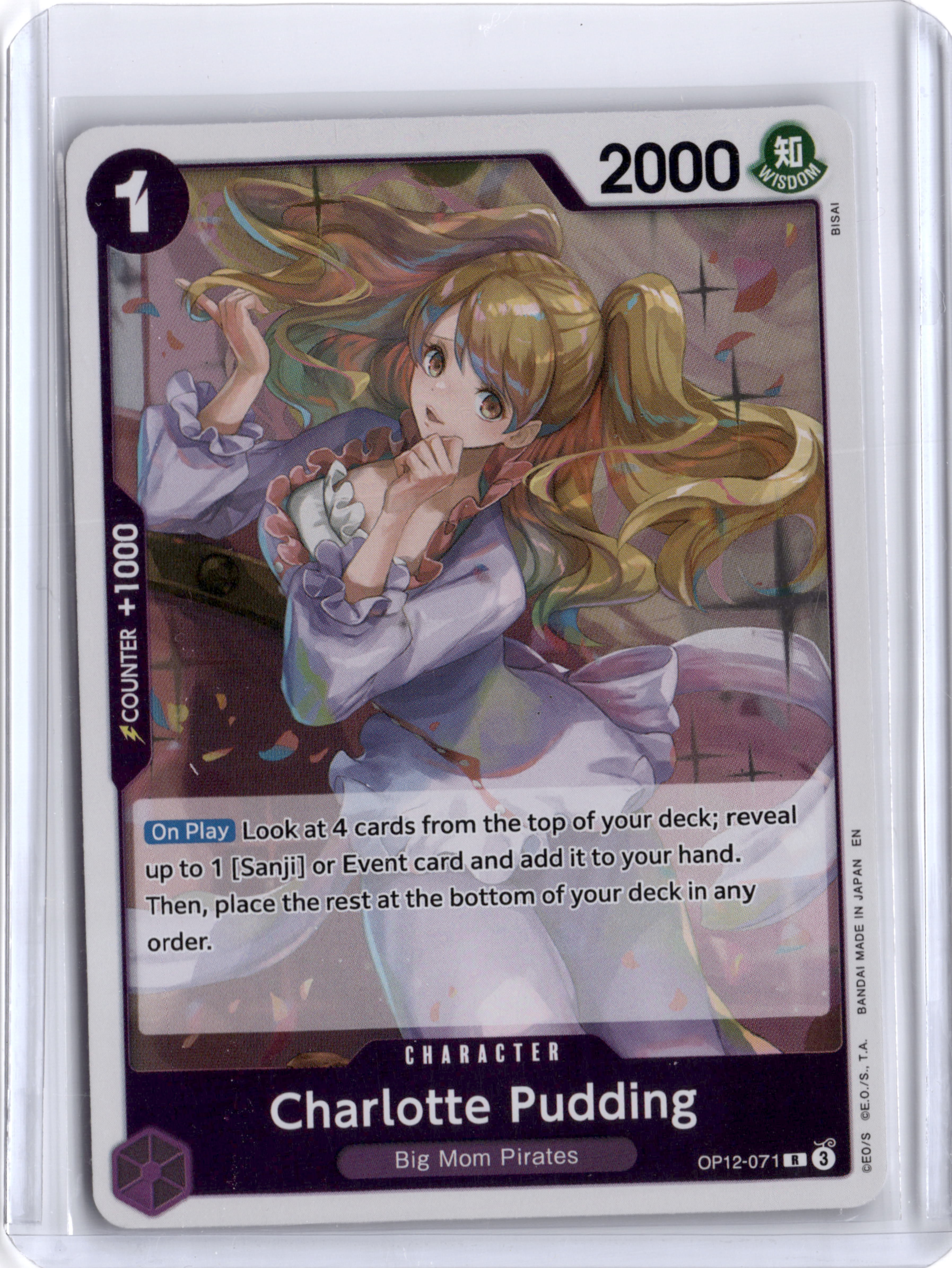 OP-12 500 Years in the Future Charlotte Pudding