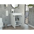 thumbnail image 3 of Newboti Furniture Sienna 2-Door Rectangle Freestanding Vanity Cabinet White 27465, 3 of 7
