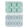 thumbnail image 1 of BotaniNest 3D Rose Shape Grids DIY Homemade Reusable Silicone Ice Tray With Lid, 1 of 6