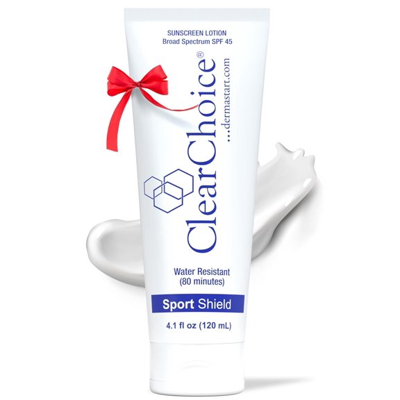 Clear Choice Sport Shield Broad-Spectrum Sunscreen SPF 45, 4 oz