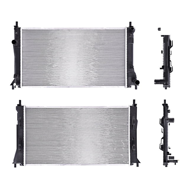 Radiador de Agua Polar Soldado 2012 A 2015 Mazda L4 2.5L Aluminio 1 Pieza