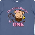 thumbnail image 4 of Inktastic Little Monkey Girl 1st Birthday Girls Baby T-Shirt, 4 of 5