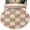 Beige, variant on Black Brown Checkered Bathroom Rug Washable 2x3 Entryway Rug Non Slip Modern Farmhouse Plaid Wooden Front Door Mat Low Pile Indoor Doormat Throw Floor Carpet for Kitchen Bedroom Entrance