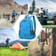 thumbnail image 5 of Mochila Para Acampar Mochila de camping Oxford, bolsa de senderismo transpirable para viajes de oficina (azul claro), 5 of 5