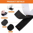 thumbnail image 2 of Hook and Loop Tape 30Ft x 1 Inch, 2 Rolls Heavy Duty Hook and Loop Tape with Backing, Keep Couch Cushions from Sliding, Rug Gripper Tape & Pads, Black, 2 of 7