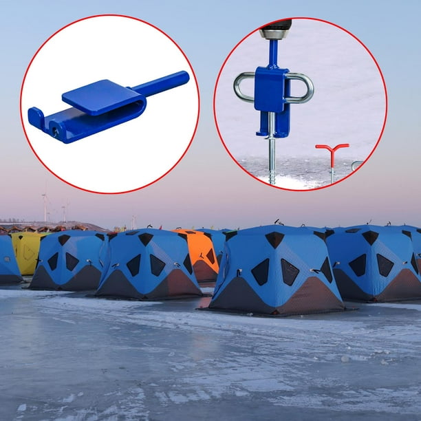 Sturdy Ice Anchor Power Drill Adapter Portable Shelter Accessories