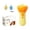 Orange 1PC, variant on Monjani 1PC Electric Cat Teaser Wand Instinct-Driven Motion Stimulation Durable ABS Build Dynamic Interactive Entertainment Ultra-Lightweight & Portable Layout for Playing and Exercise