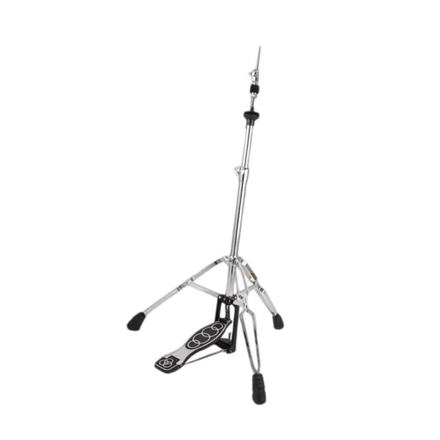 Soporte para Hi Hat de con pedal suave Soporte para platillo Hi Hat de altura ajustable Accesorios para instrumentos musicales para bateristas