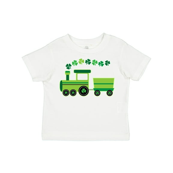 Inktastic St Patricks Irish Shamrock Train Boys or Girls Toddler T-Shirt