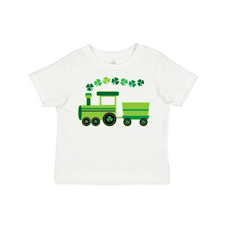 

Inktastic St Patricks Irish Shamrock Train Gift Toddler Boy or Toddler Girl T-Shirt