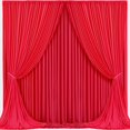 thumbnail image 2 of Cortinas de Fondo Wish Care Rojas 4 Paneles 1,5x3 m Poliéster, 2 of 7