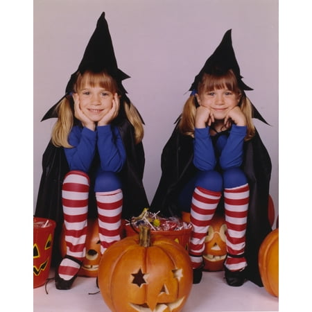 Full House Halloween Theme Portrait Photo Print