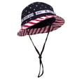 thumbnail image 2 of USA Flag Patriotic  Kit - Bucket Hat + Sunglasses - Small/Medium, 2 of 4