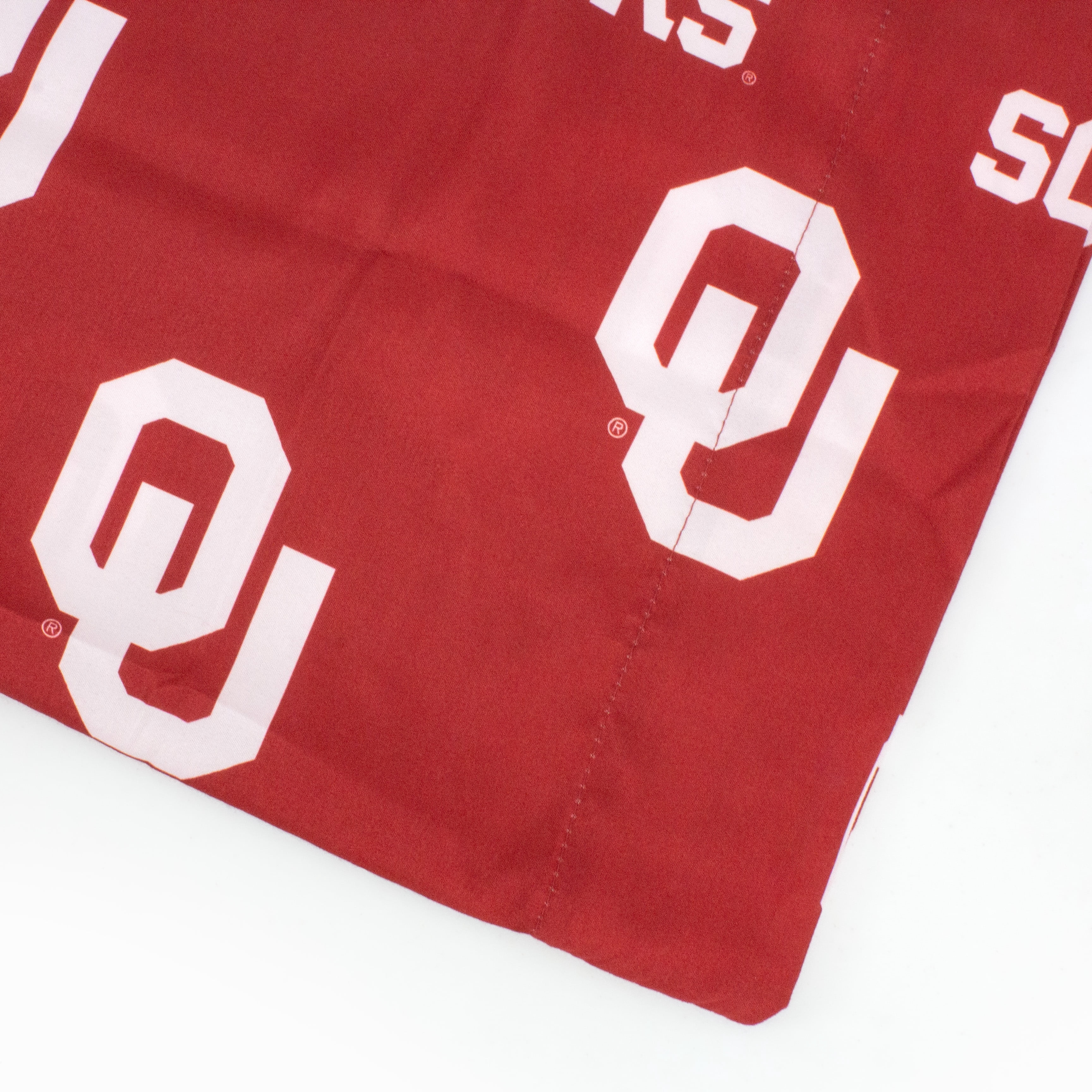 Oklahoma Sooners Pillowcase Pair, Standard, 20" x 30" (2 Standard Pillowcases)