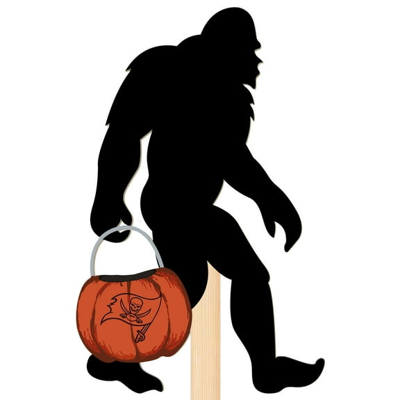 Tampa Bay Buccaneers 12" Bigfoot Halloween Yard Stake