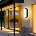 thumbnail image 1 of 20W Light LED Flush Mount Light Fixture, 980LM, 4000K Light, Highly Transparent Lampshade, Flush Ceiling Wall Light Fixture, For Kitchen Bedroom 110V-220V, 1 of 7