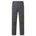thumbnail image 2 of ohmzyzo Men's Hiking Cargo Pants Quick Dry Outdoor Waterproof Pants Lightweight Mountain Breathable Work Pants with Zipper Pocket Gray M, 2 of 4