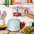 thumbnail image 4 of Beautiful 10-Cup Food Processor with Accessories, Hydrangea by Drew Barrymore, 4 of 19