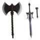 thumbnail image 1 of Hombre Zulema Hacha de batalla Tomahawk Figura de acción Escala 1:6 muñeca masculina, 1 of 8