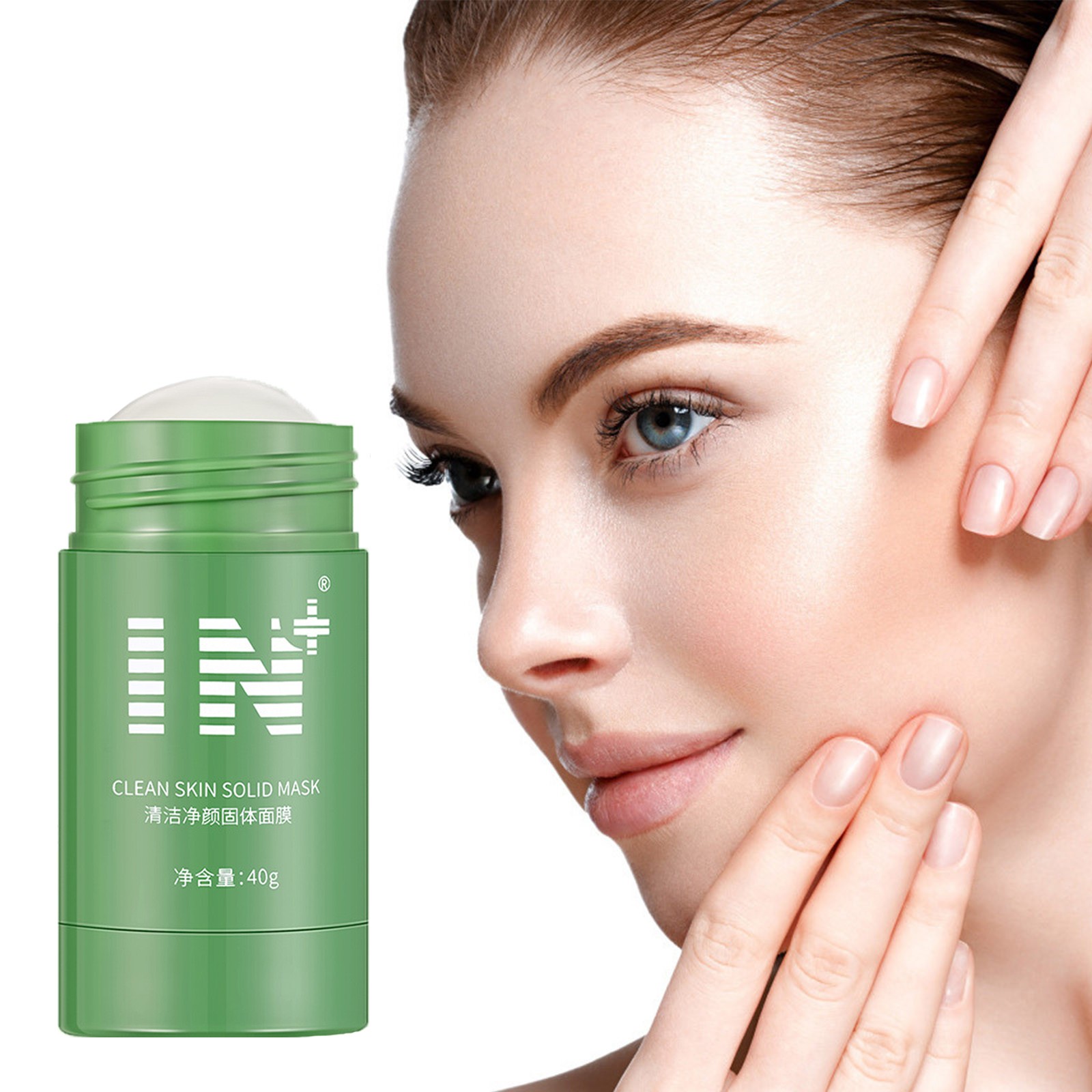 KKCXFJX Clearence Green Tea Mask Stick Poreless Deep Cleanse Mask Stick