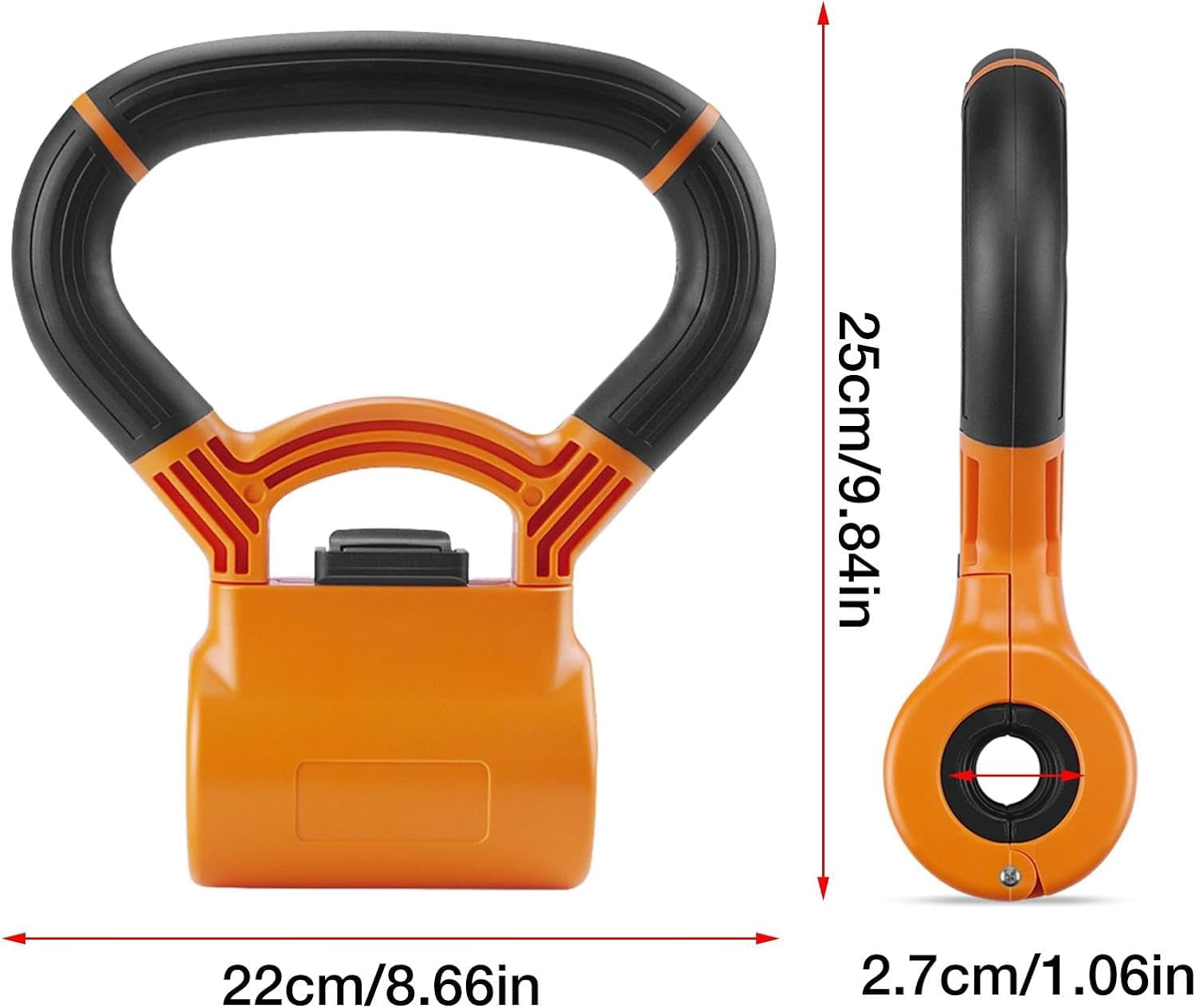 Kettle Bell Grip - 1 Dumbbell Kettle Grip With Comfortable Handle | Kettlebell Weights Exercise Grip | Portable Weightlifting Kettlebell | Weightlifting Kettlebell For Home Use Daily Workout