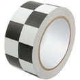thumbnail image 1 of Ruban de Course 2 Po x 45 Pi, à Carreaux Noir et Blanc, 1 of 1
